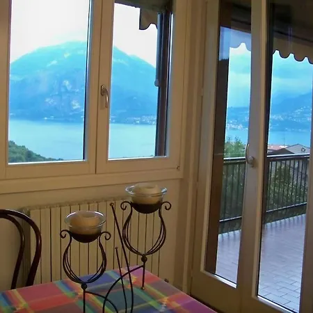A Slice Of Heaven Over Como Lake... Lägenhet Perledo